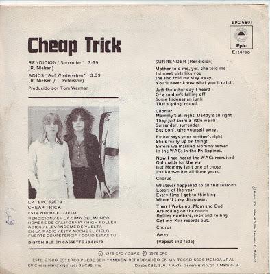 Cheap Trick -Surrender 7