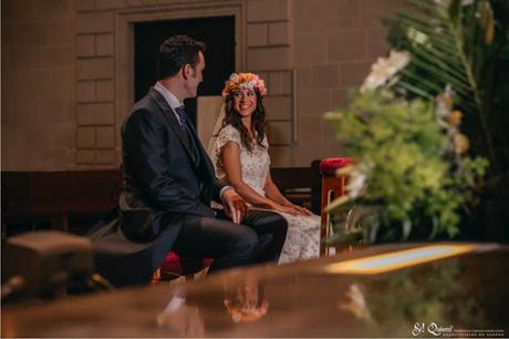 Una bucólica boda en tonos rosa: Marga & Carlos