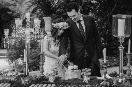 Una bucólica boda en tonos rosa: Marga & Carlos