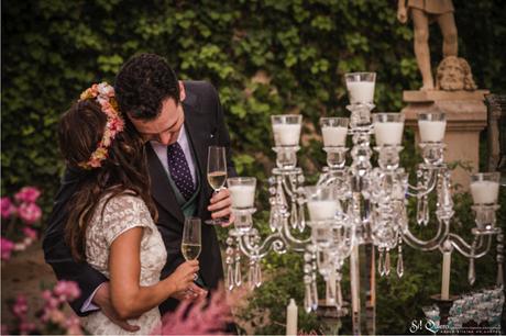 Una bucólica boda en tonos rosa: Marga & Carlos