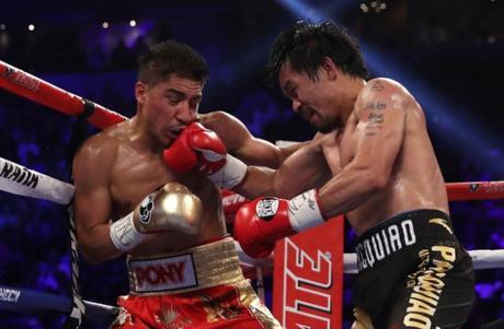 Manny Pacquiao gana Jessie Vargas