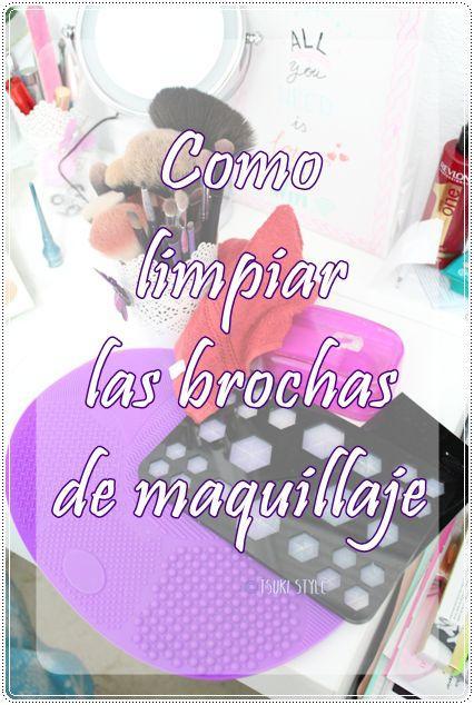 #Tutorial# ~Limpiar brochas de maquillaje~