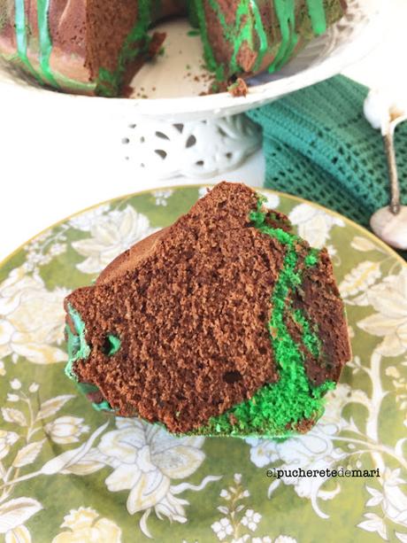 BIZCOCHO DE CHOCOLATE Y MENTA