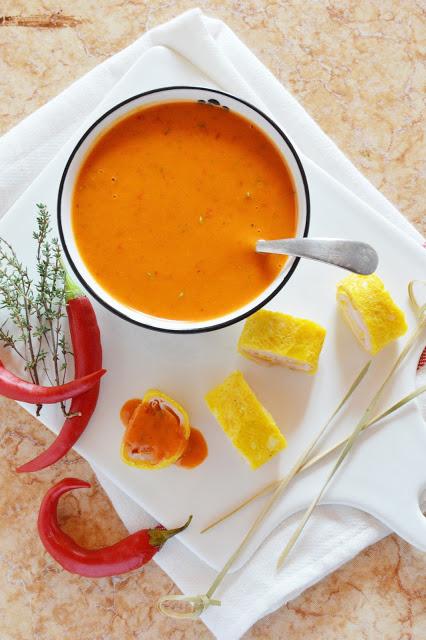 Salsa de pimientos picantes 