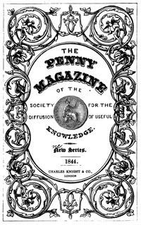 Curioseando por 1834. La 'Penny Magazine'.