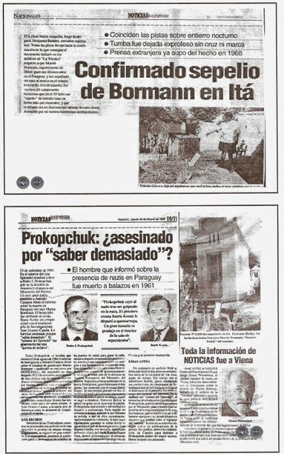 MARTIN BORMANN ESCAPO A SUDAMERICA