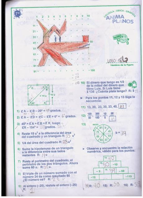 Dibujos en cuadrícula