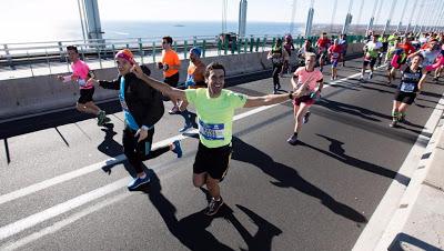Raúl hizo el maratón de N Y en 3:26:05