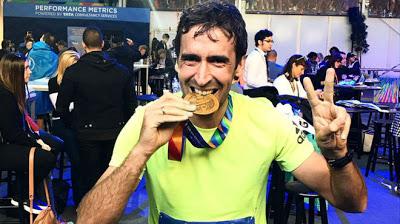 Raúl hizo el maratón de N Y en 3:26:05