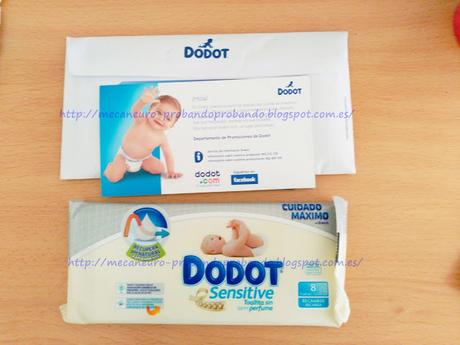 TOALLITAS DODOT SENSITIVE muestras gratis