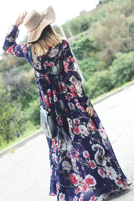 Maxi vestido floreado Maxi vestido floreado