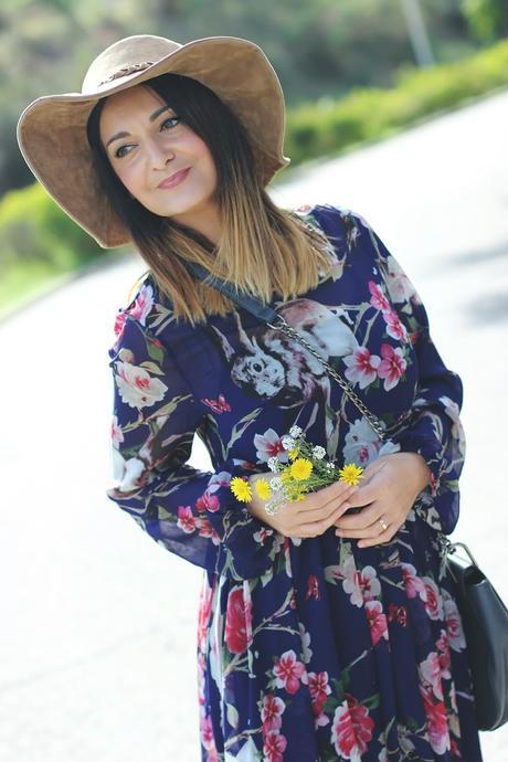 Maxi vestido floreado Maxi vestido floreado