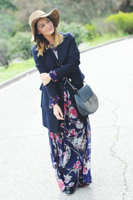 Maxi vestido floreado Maxi vestido floreado