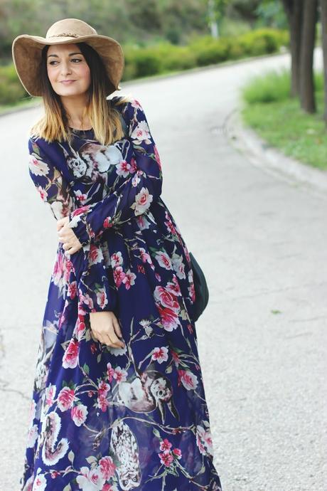 Maxi vestido floreado Maxi vestido floreado