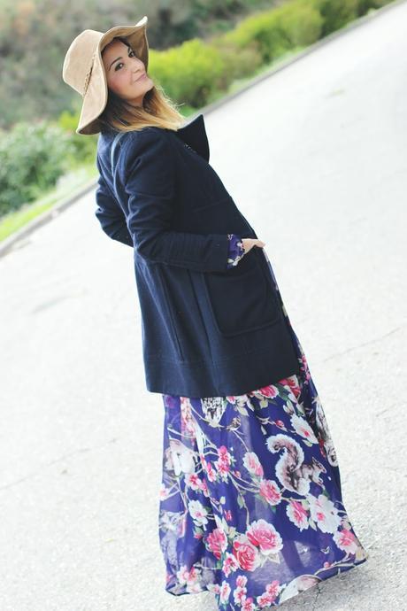 Maxi vestido floreado Maxi vestido floreado