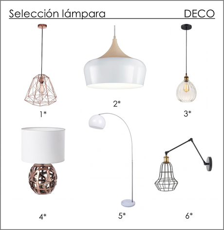 Lámparas, esenciales en la decoración