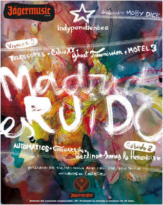 Madrid es Ruido Festival: Automatics, Berlina, Somos la Herencia, Cecilia XX....