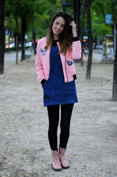 LOOK CON BOMBER LOOK CON BOMBER