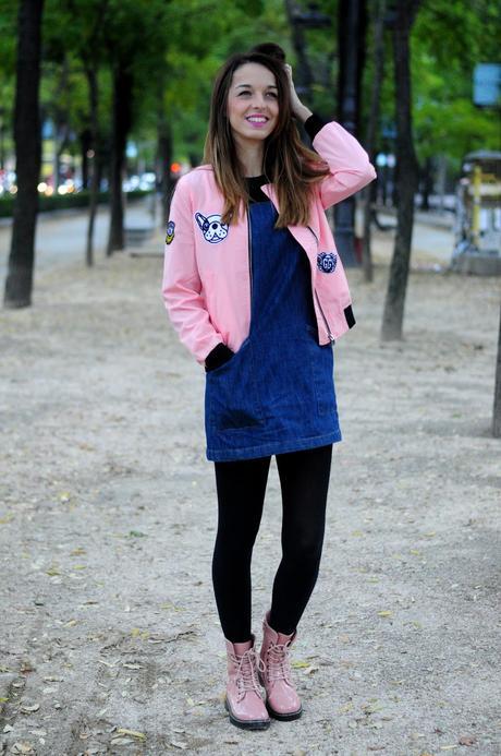 LOOK CON BOMBER LOOK CON BOMBER