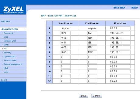 abrir puertos router
