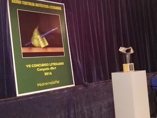 PRIMER PREMIO MICRORRELATOS VII Concurso Literario Canyada d´Art 2016
