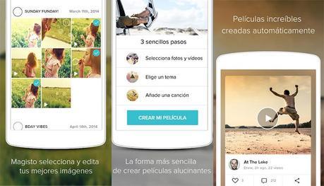 Magisto: El videoeditor Mágico para Android e iOS