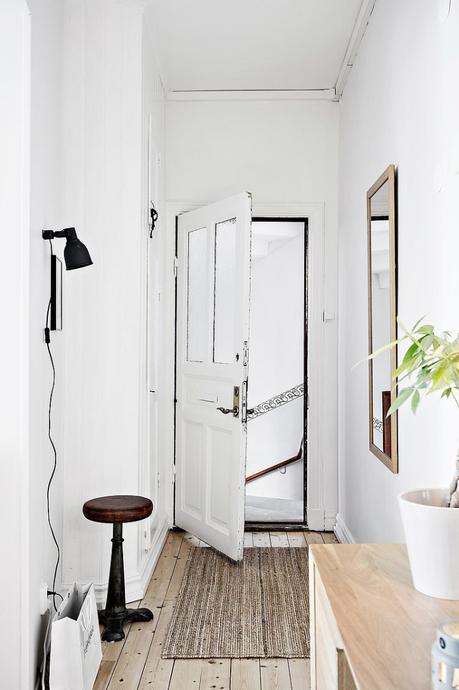 open concept mini pisos distribución diáfana diseño pisos pequeños decoración pisos pequeños decoración blanco Cocina abierta en un piso pequeño cocina abierta blog decoración nórdica 