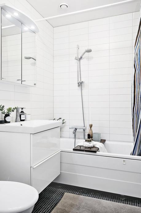 open concept mini pisos distribución diáfana diseño pisos pequeños decoración pisos pequeños decoración blanco Cocina abierta en un piso pequeño cocina abierta blog decoración nórdica 