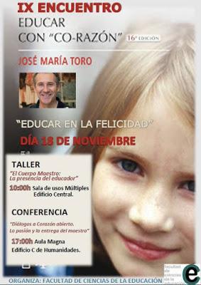 Audio Entrevista a José María Toro en RADIO UAL. A propósito del IX Encuentro Educar con Co-razón.2015