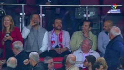 Los actores de Juego de Tronos en el Sevilla FC vs FC Barcelona