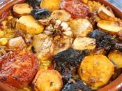 Arroz valenciano horno toque