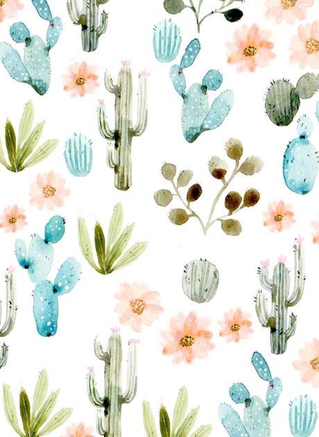 Inspiración: cactus, cacti 2ª parte Inspiration illustration cactus, cacti