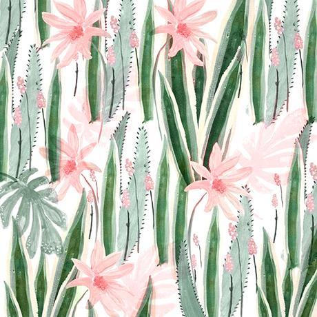 leaves and flowers patterns by Chloe Hall