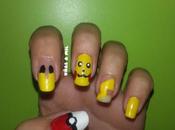 Diseño uñas Pokemon: Pikachu