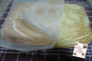 TRONCO DE NAVIDAD RELLENO DE NATA Y DULCE DE LECHE EN THERMOMIX TRONCO DE NAVIDAD RELLENO DE NATA Y DULCE DE LECHE EN THERMOMIX