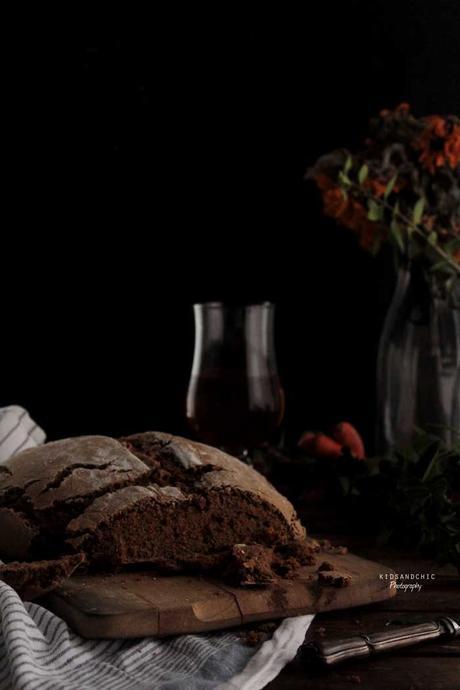 Pan de zanahorias especiadas y harina de teff #BreadBakers