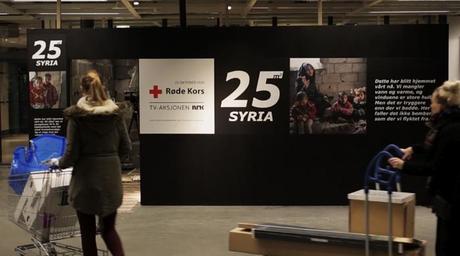 IKEA recrea una casa destruida de Siria en una de sus tiendas