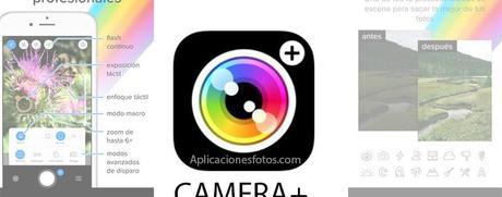 CAMERA+ Fotografías de calidad con la cámara de tu iPhone