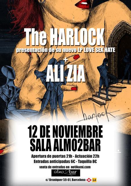[Noticia] The Harlock presentan Love Sex Hate en Barcelona