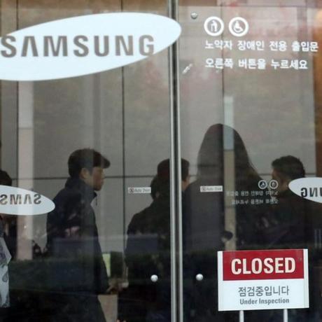 Allanan las oficinas de Samsung en Seúl en relación con escándalo político que rodea a la presidenta de Corea del Sur