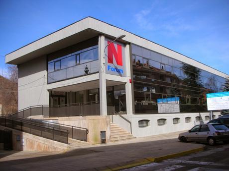 Edificio Najeraforum en la localidad de Nájera, La Rioja.