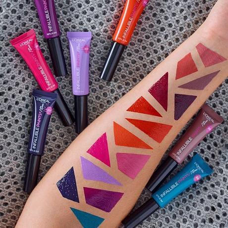 Novedades en L’Oreal: Infallible Lip Paints 14606994_1744349735889339_2981896901990809600_n
