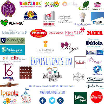 BLOGSSIPGIRL PARTICIPA: VII EDICIÓN MENUDA FERIA. 12-13 NOVIEMBRE EN FERIA DE ZARAGOZA