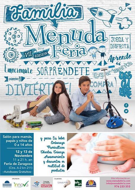 BLOGSSIPGIRL PARTICIPA: VII EDICIÓN MENUDA FERIA. 12-13 NOVIEMBRE EN FERIA DE ZARAGOZA
