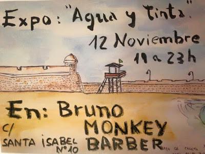 Exposición en Brunomonkeybarber.