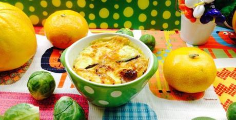 Pastel de coliflor y pollo