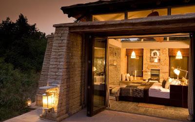 Lodge Rustico en la entrada al Parque Nacional de Panna