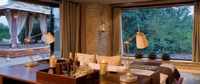 Lodge Rustico en la entrada al Parque Nacional de Panna