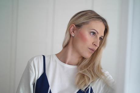 STRIPED JUMPSUIT WITH BELL SLEEVE