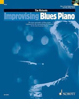 Tim Richards - Improvising blues piano (Piano Book + CD)